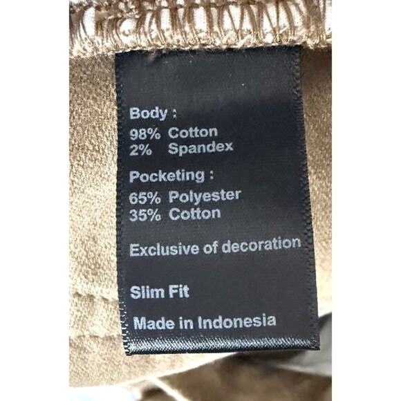 Flint and Tinder Whiskey Brown Huckberry Slim Fit 5 Pocket Pants Mens Sz 32 X 32 - Picture 9 of 11